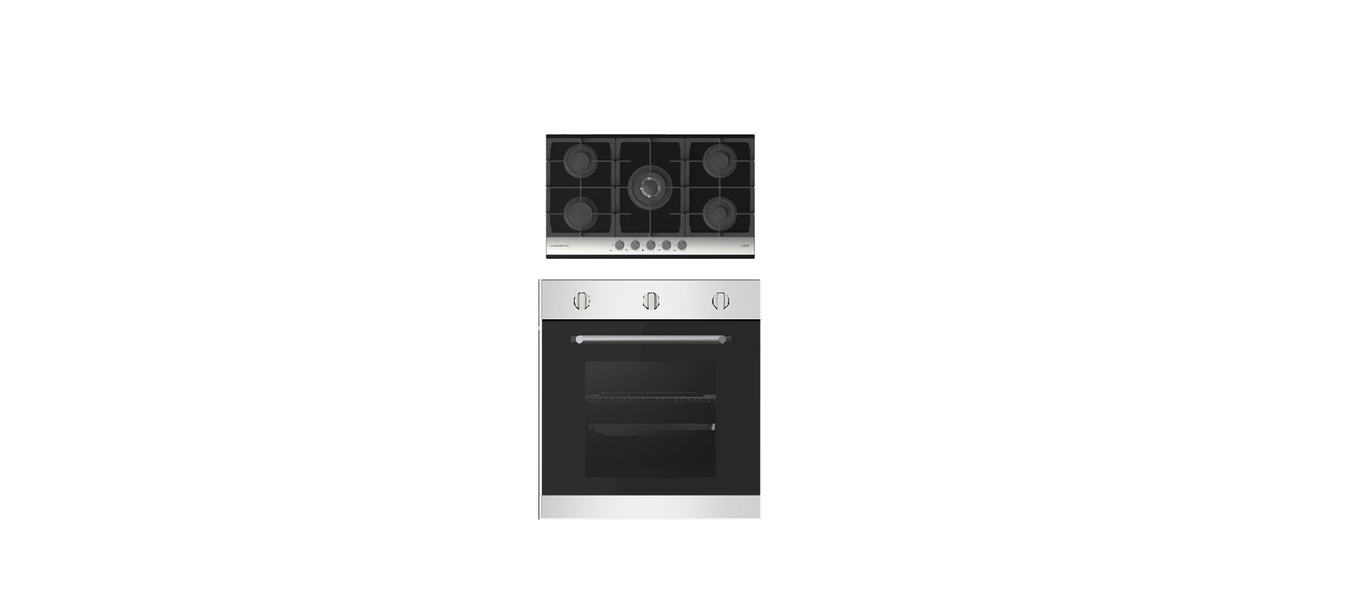 TOP AND OVEN ENCASTRE CAMPOMATIC 90CM (C95TGX/CB90GGVLB) Ghandour